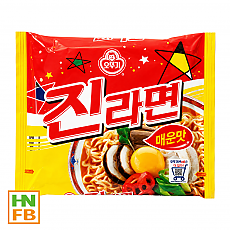 봉지진라면(매운맛)(오뚜기)