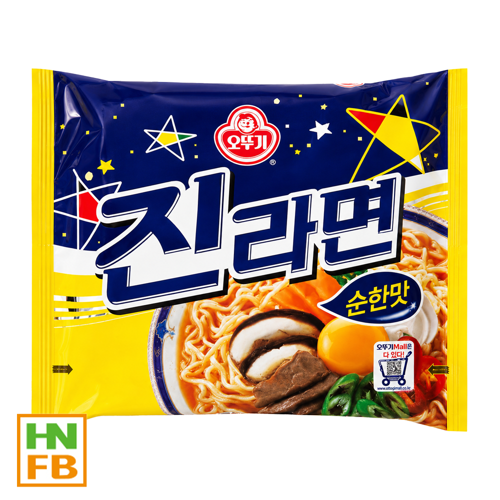 봉지진라면(순한맛)(오뚜기)
