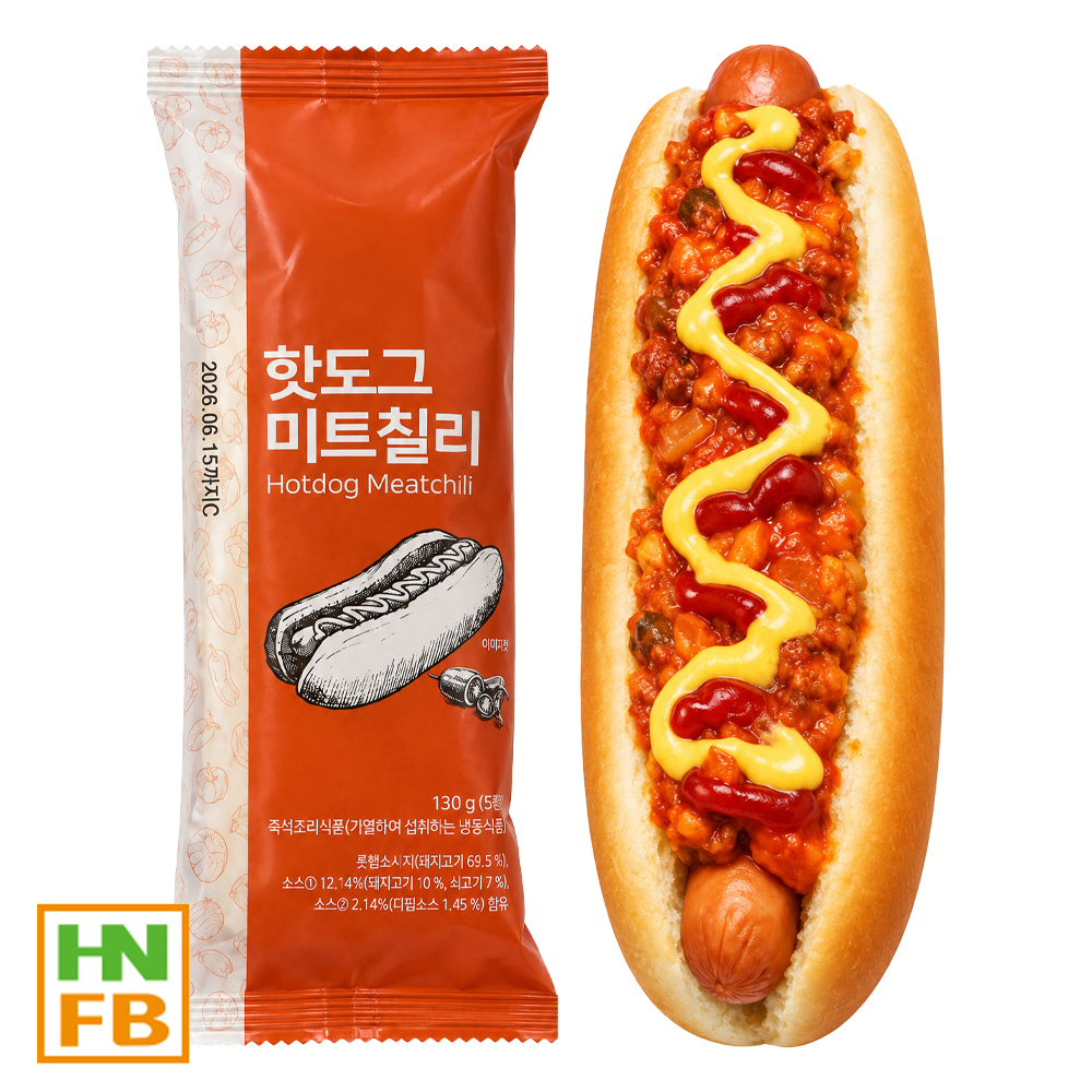 (냉동)베이커리핫도그미트칠리(4500)