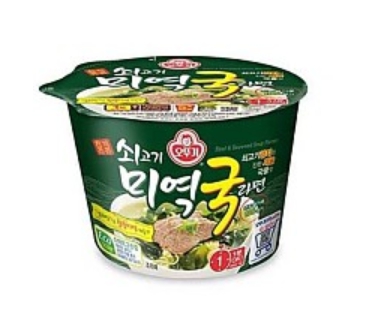 쇠고기미역국컵라면(오뚜기)(2200)