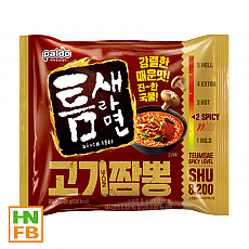 봉지틈새라면고기짬뽕(팔도)