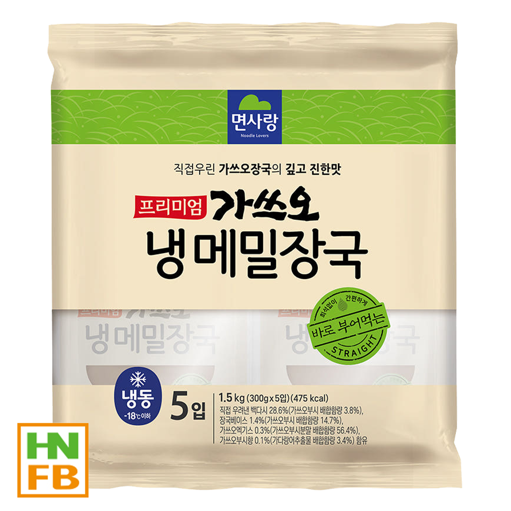 (냉동)가쓰오냉메밀장국(면사랑)