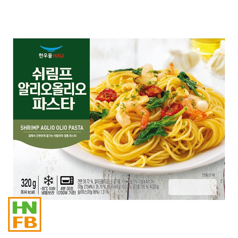 (냉동)한우물파스타쉬림프알리오올리오(7000)
