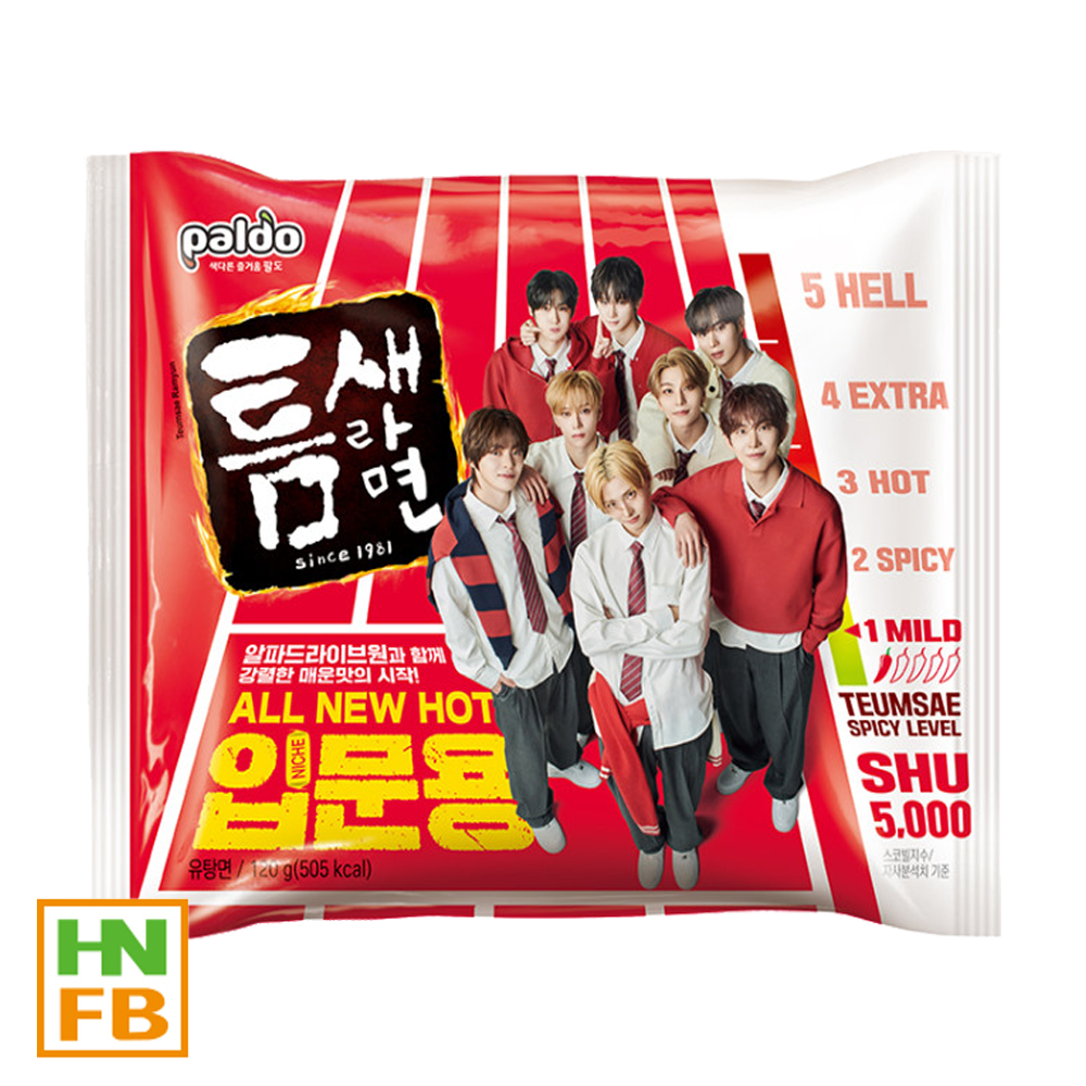 봉지틈새라면입문용(팔도)