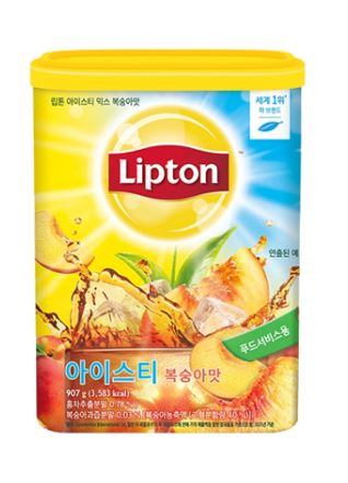 립톤 아이스티 복숭아(907g)